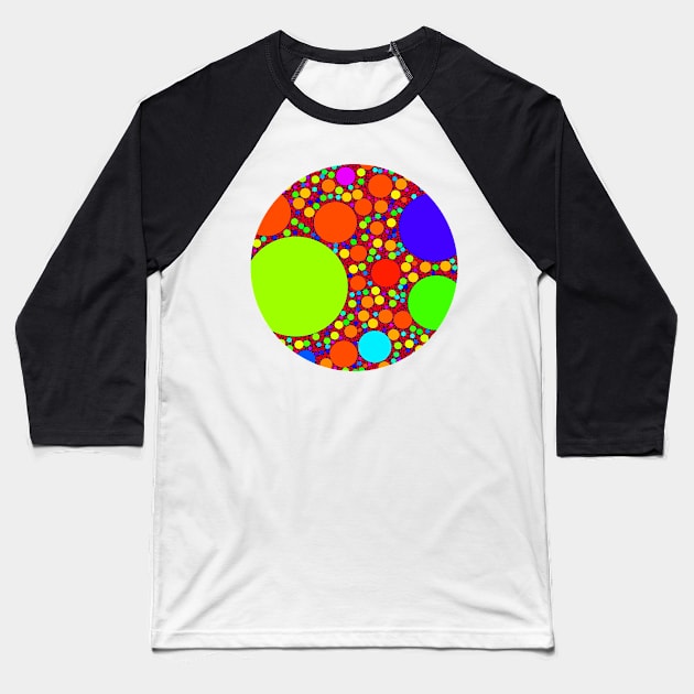 Random Tiling code by Philippe Guglielmetti Baseball T-Shirt by rupertrussell